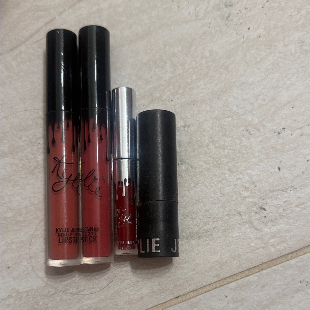Matte Liquid Lipstick & Lipstick Set - Rose/Nude Pink Shades